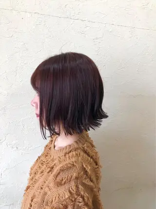 ショート カラー ENIF ヤマグチアツコのヘアスタイル