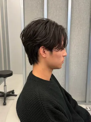 ミディアム パーマ メンズ 🎧メンズパーマ特化 /RUI🎧のヘアスタイル