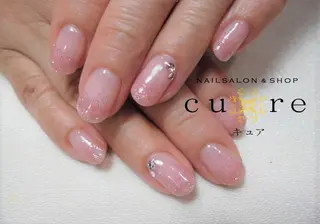 ショート ネイル ネイルサロン Cureのネイルデザイン