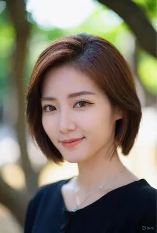 ショート カラー 綿松 彩乃のヘアスタイル