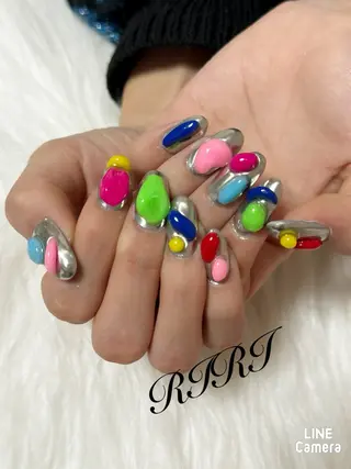 ネイル riri オーナーのネイルデザイン