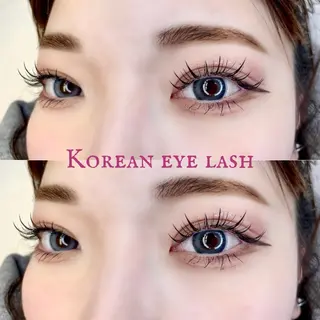 マツエク・マツパ eye＋nano所属・韓国風束感まつ毛🩵 Nozomiのマツエク・マツパデザイン