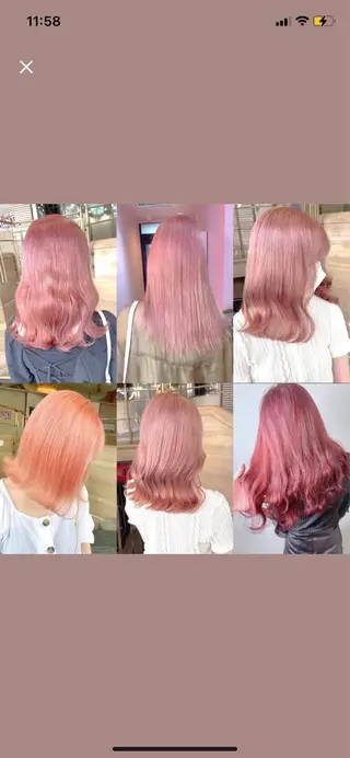 カラー Seleneコウキ ブリーチ/ハイトーンのヘアスタイル