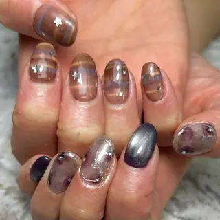 ネイル ネイルサロンmuumii所属・東十条muumii ネイルまつ毛のネイルデザイン