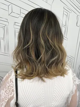 ミディアム カラー レイヤー⭐️カラー ⭐️平川雅史のヘアスタイル