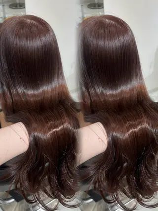 ロング 縮毛矯正/ストレート /渋谷/Masakiのヘアスタイル