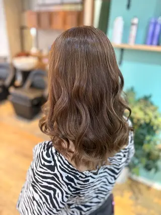 ミディアム 🩵ReiNa 🩵のヘアスタイル