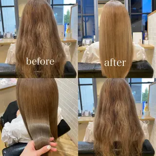 ロング カラー 艶カラー/韓国顔周り 🎀mamiのヘアスタイル