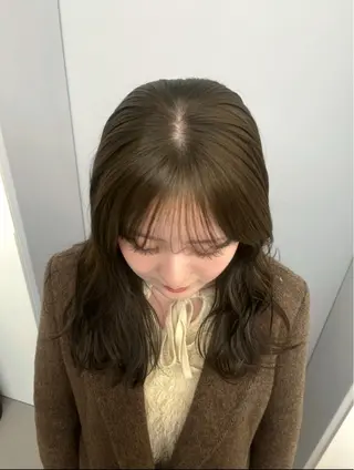 セミロング カラー LOREN AO所属・名古屋透明感カラー /LOREN RIOのヘアスタイル