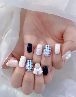 ネイル ラベンダー💖日暮里 ルル💖ネイルのネイルデザイン