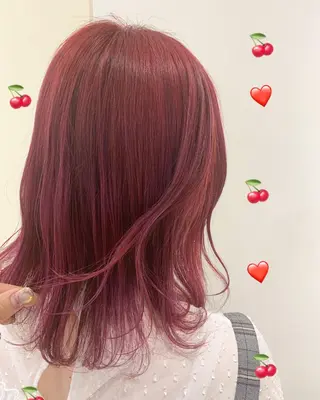 ミディアム カラー EMANON新宿東口所属・新宿駅近♡個室 ♡関口三都季🌜のヘアスタイル