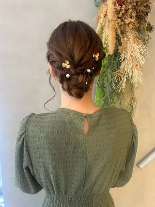 ヘアアレンジ メンズ特化美容師/栄 /本間さつきのヘアスタイル