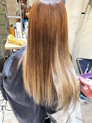 ロング カラー 6Dエクステ板橋店所属・エクステ 吉沢のヘアスタイル