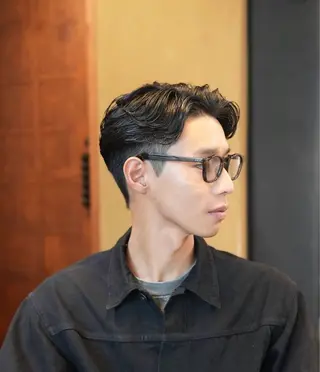 ショート パーマ メンズカット✂️ パーマ🌀 サトエリのヘアスタイル