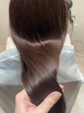 ロング レイヤーカット/髪質 改善/矯正🤍吉田のヘアスタイル