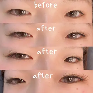 マツエク・マツパ linda lashesのマツエク・マツパデザイン