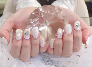 カラー ネイル Q Free nailsのネイルデザイン