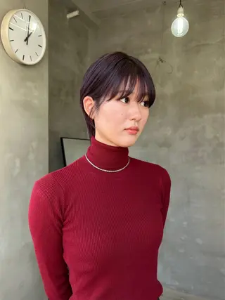 カラー taoka ayaのヘアスタイル