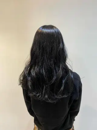 ロング カラー パーマ 大人かわいい×艶髪 🤍塩川のヘアスタイル