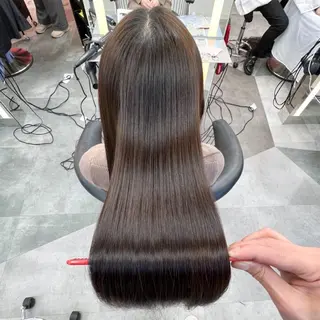 ロング ケアカラー/縮毛矯正 /レイヤー/板垣光采のヘアスタイル