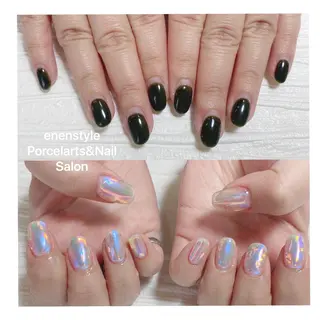 ミディアム ネイル 👑enen style👑のネイルデザイン