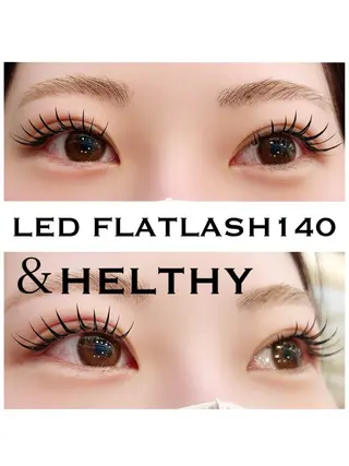 マツエク・マツパ シュガーレイ所属・バインドロック🦋 アンドヘルシーのマツエク・マツパデザイン