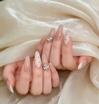 ネイル パラジェル登録店　Nailsalon Amour  上野湯島店所属・🫧 はる🩵のネイルデザイン