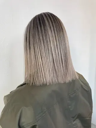 カラー 池谷 玲哉のヘアスタイル