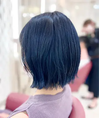 セミロング カラー 【髪質改善×カラー】 QUALIS沓掛貴浩のヘアスタイル