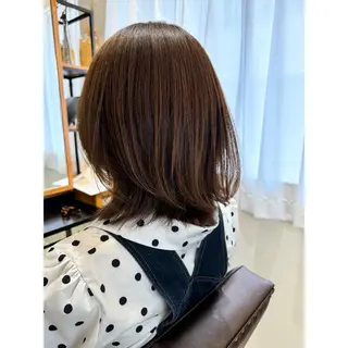 ミディアム 喜友名洸季 anoneのヘアスタイル