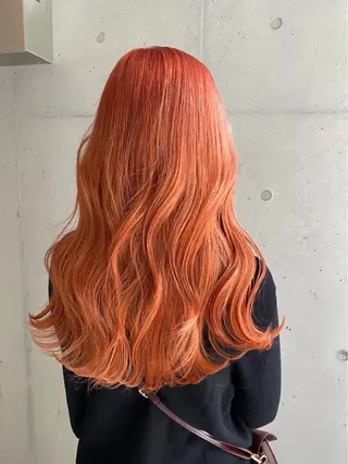 セミロング TOWAカットカラー ✨名古屋✨のヘアスタイル