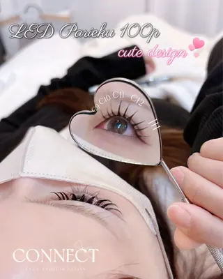 マツエク・マツパ CONNECT所属・🎀CONNECT COCO🎀のマツエク・マツパデザイン