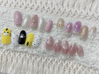 ネイル ネイルPetit Ribbonのネイルデザイン