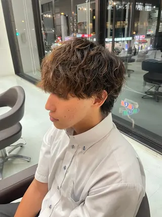 パーマ メンズ ✨似合わせ特化美容師 WILL上村　拳吾のヘアスタイル