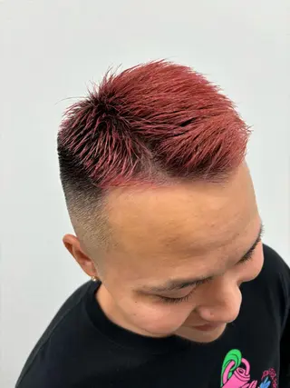 ショート カラー メンズ 🫧韓国風透明感 ヘア🫧towaのヘアスタイル