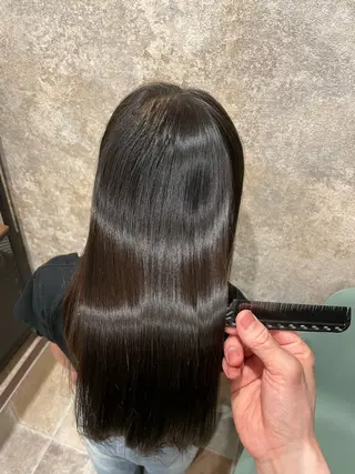 ロング 藤井 楓のヘアスタイル