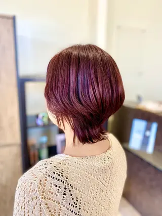 ショート カラー 太田 未来のヘアスタイル