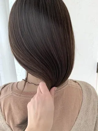 ロング カラー fio マナミのヘアスタイル