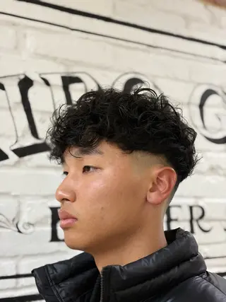 パーマ メンズ YUUKA /barber/床屋のヘアスタイル