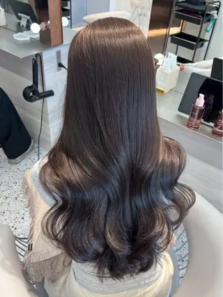 ロング 🎀透明感ブラウ ンshizuka🎀のヘアスタイル