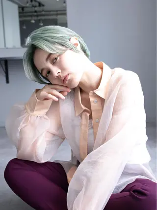 ショート ACRO梅田【アクロ】所属・美髪矯正・レイヤー 倉友哉のヘアスタイル