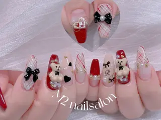 ネイル 長さだし専門店 M2　rikaのネイルデザイン