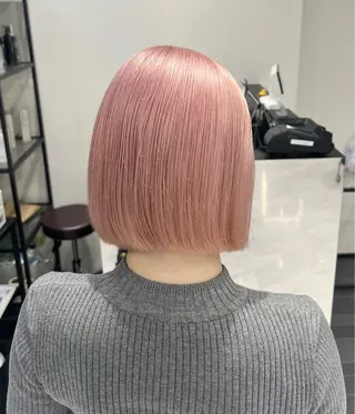 ショート カラー SALOWIN栄所属・SALOWIN栄 高須大貴のヘアスタイル