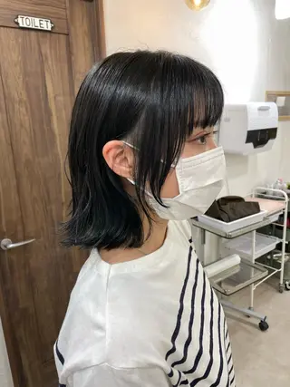 ミディアム カラー 銀座No.1髪質改善 縮毛矯正/本木のヘアスタイル
