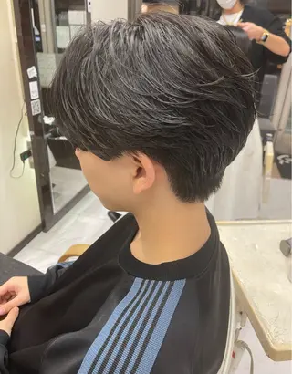 ショート パーマ メンズ ❄️メンズカット 落合諒❄️のヘアスタイル