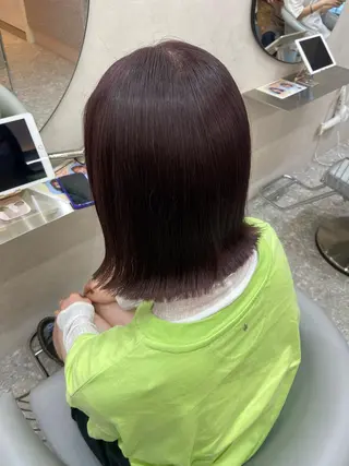 ショート カラー 新宿/韓国ヘア 中明度カラー/かやのヘアスタイル