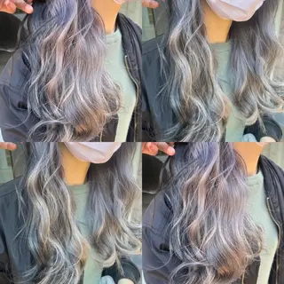 ロング カラー 原宿サロン代表 デザインカラー伊藤卓のヘアスタイル