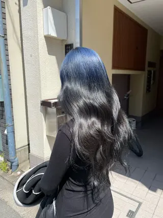 ロング カラー darts所属・マツダ レンのヘアスタイル