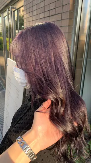 ロング カラー SALOWIN高崎所属・縮毛矯正・髪質改善 鈴木悠太/当日OK✨のヘアスタイル