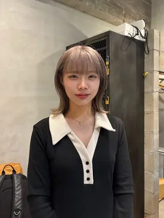 ショート リナ/名古屋/矢場町 カットモデルのヘアスタイル